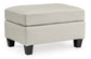 Genoa Ottoman- Coconut Color