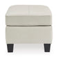 Genoa Ottoman- Coconut Color