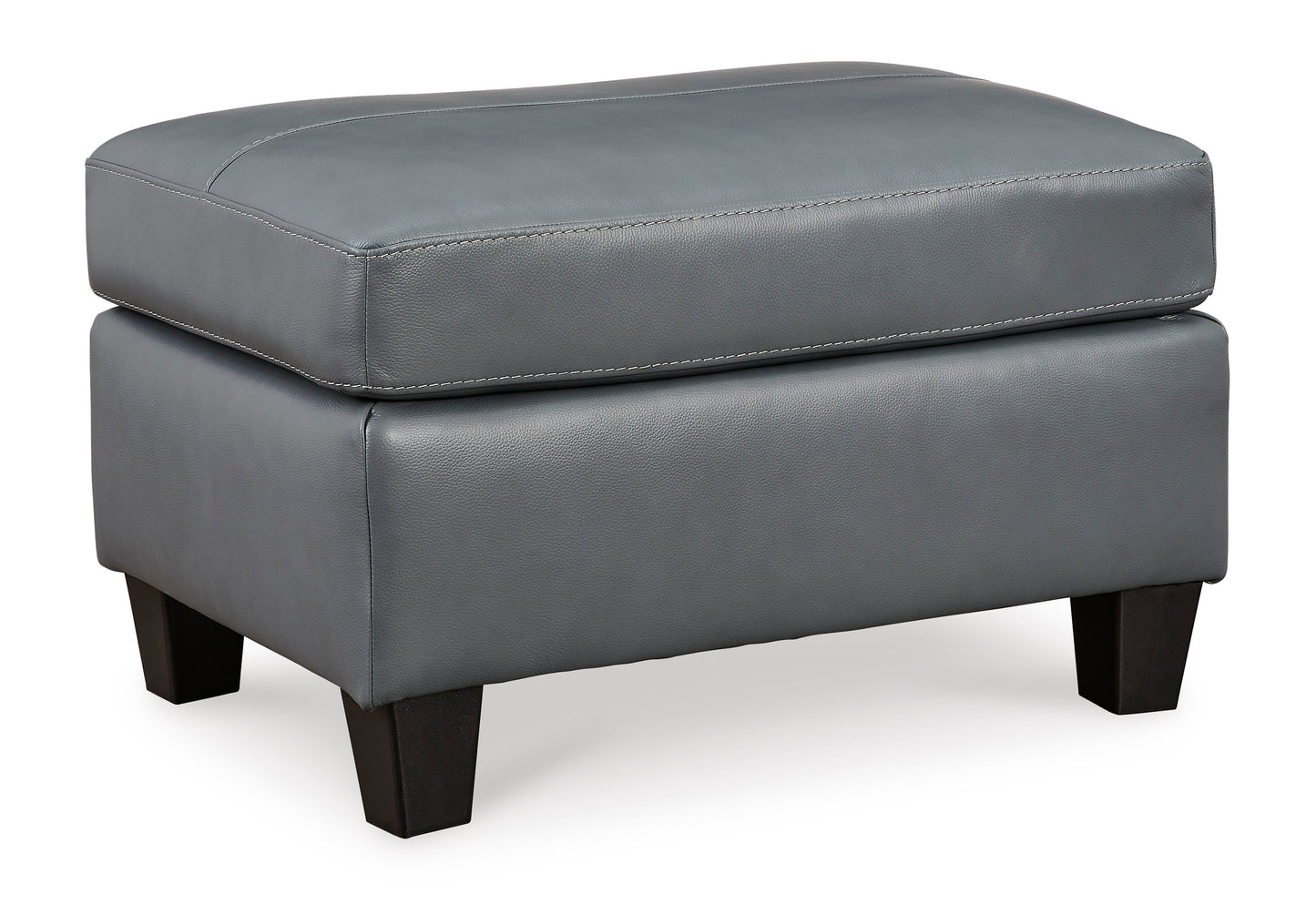 Genoa Ottoman- Steel Color