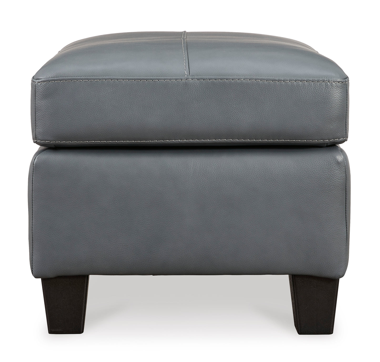 Genoa Ottoman- Steel Color