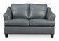 Genoa Loveseat-- Steel Color