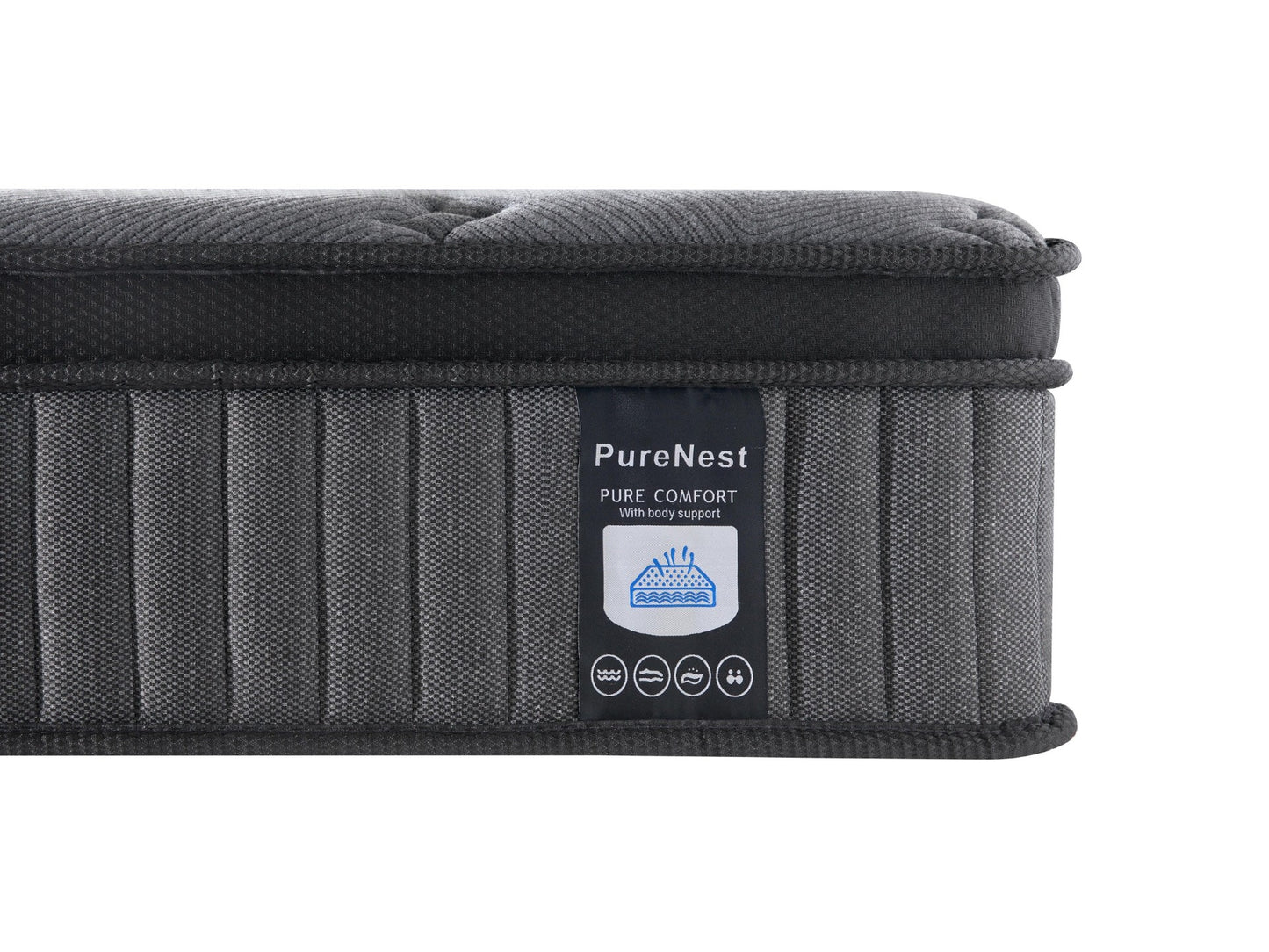 PURE NEST 12 INCH HYBRID MATTRESS ( INVENTORY CLEARANCE )