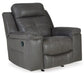 Jesolo Rocker Recliner-- Dark Gray Color