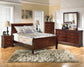 Alisdair Sleigh Bed With Mirrored Dresser And Chest - Premier Furniture & Mattress