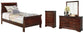 Alisdair Sleigh Bed With Mirrored Dresser And Chest - Premier Furniture & Mattress