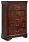 Alisdair Sleigh Bed With Mirrored Dresser And Chest - Premier Furniture & Mattress
