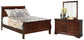 Alisdair Sleigh Bed With Mirrored Dresser Premier Furniture & Mattress
