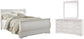 Anarasia Queen Sleigh Bed with Mirrored Dresser Premier Furniture & Mattress
