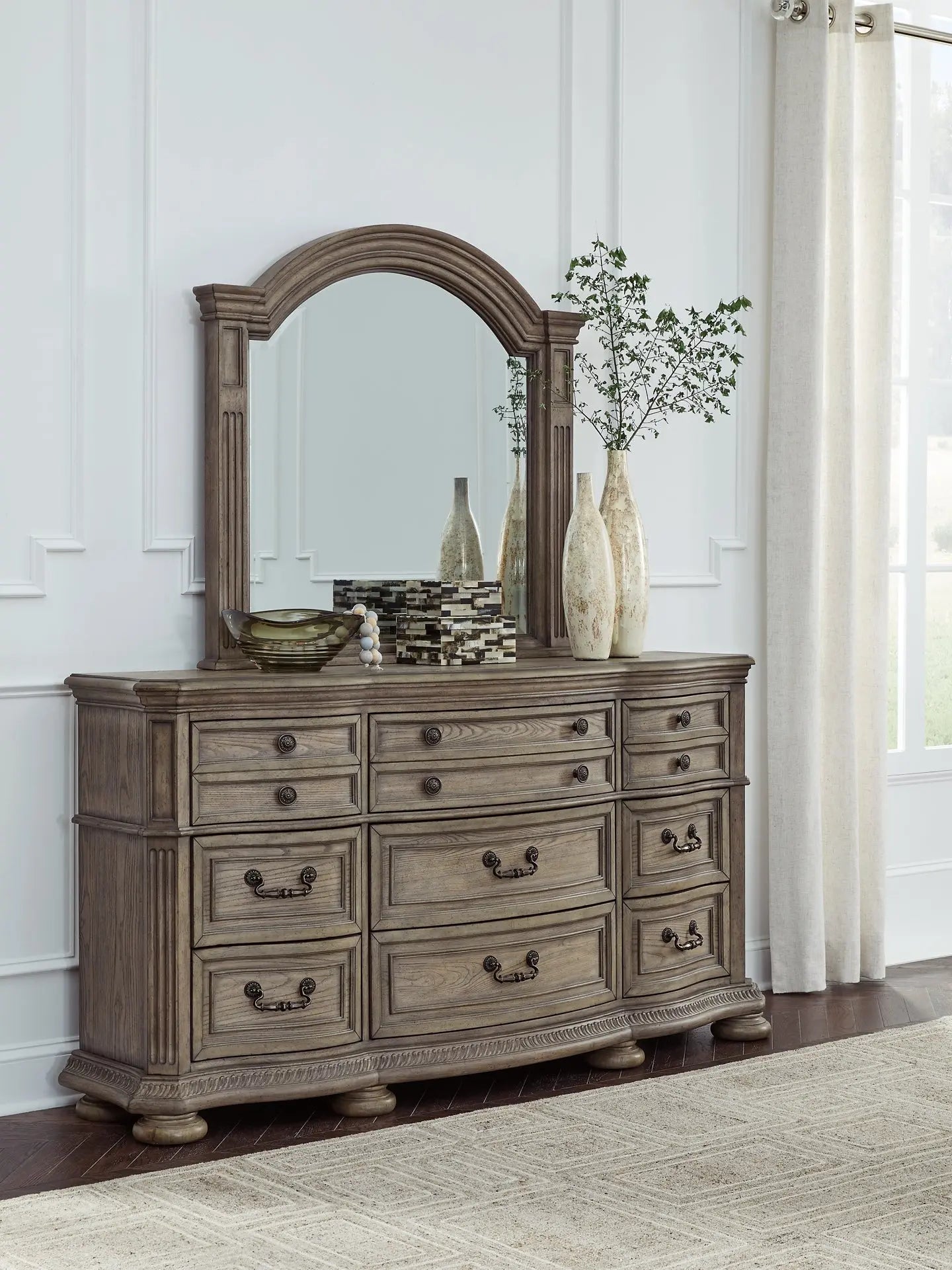 Ardenfield Dresser and Mirror Premier Furniture & Mattress