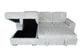 2Pc Arzelia_MediaSleeper_PullOut Sectional with LAF chaise_LightGrey