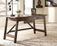 Baldridge Home Office Large Leg Desk Premier Furniture & Mattress