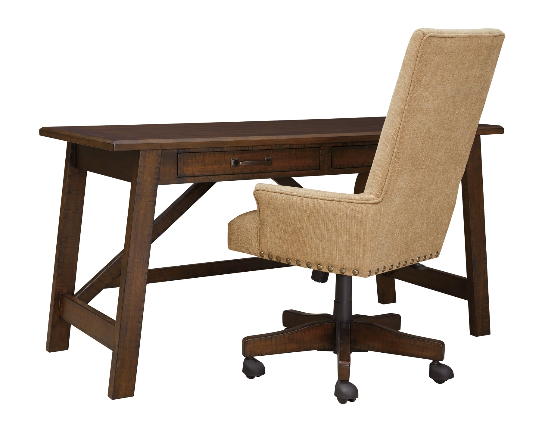 Baldridge Home Office Large Leg Desk Premier Furniture & Mattress