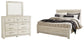 Bellaby Panel Bed With Mirrored Dresser Premier Furniture & Mattress