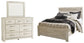Bellaby Panel Bed With Mirrored Dresser Premier Furniture & Mattress
