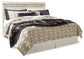 Bellaby Panel Headboard With Mirrored Dresser - Premier Furniture & Mattress