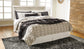 Bellaby Panel Headboard With Mirrored Dresser - Premier Furniture & Mattress