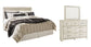 Bellaby Panel Headboard With Mirrored Dresser - Premier Furniture & Mattress