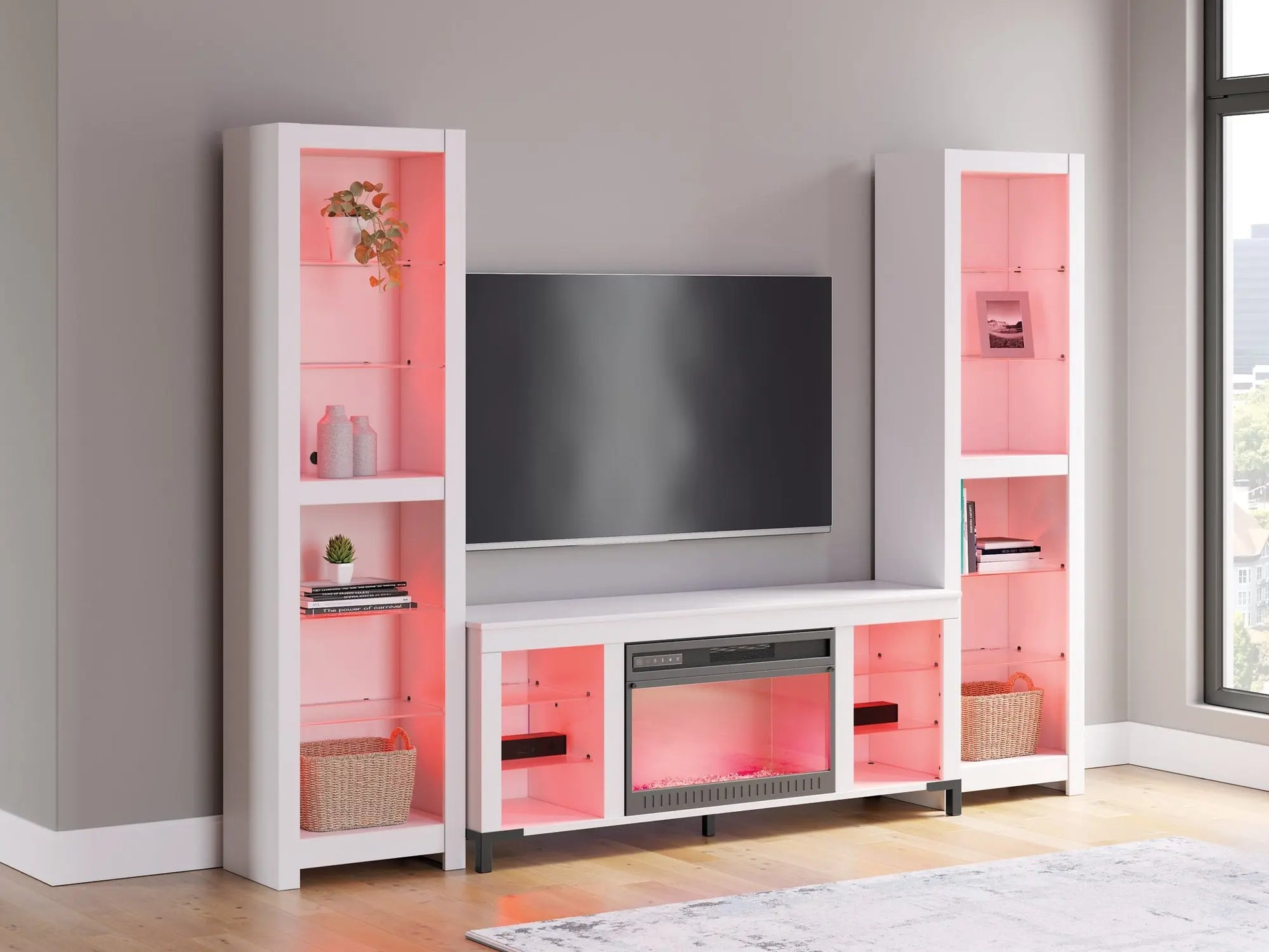 Brollevi 3-Piece Entertainment Center Premier Furniture & Mattress