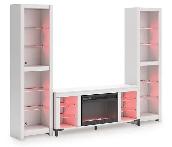 Brollevi 3-Piece Entertainment Center Premier Furniture & Mattress
