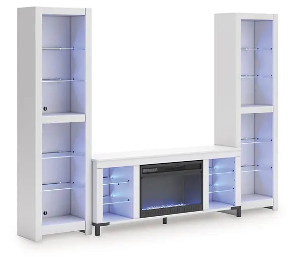 Brollevi 3-Piece Entertainment Center Premier Furniture & Mattress