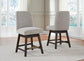 Burkhaus UPH Swivel Barstool (2/CN) Premier Furniture & Mattress