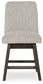 Burkhaus UPH Swivel Barstool (2/CN) Premier Furniture & Mattress