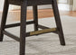 Burkhaus UPH Swivel Barstool (2/CN) Premier Furniture & Mattress
