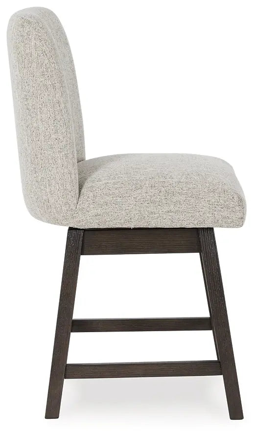 Burkhaus UPH Swivel Barstool (2/CN) Premier Furniture & Mattress
