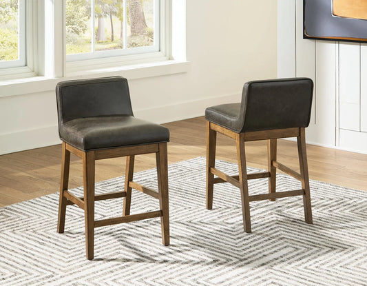 Cabalynn Upholstered Barstool (2/CN) Premier Furniture & Mattress