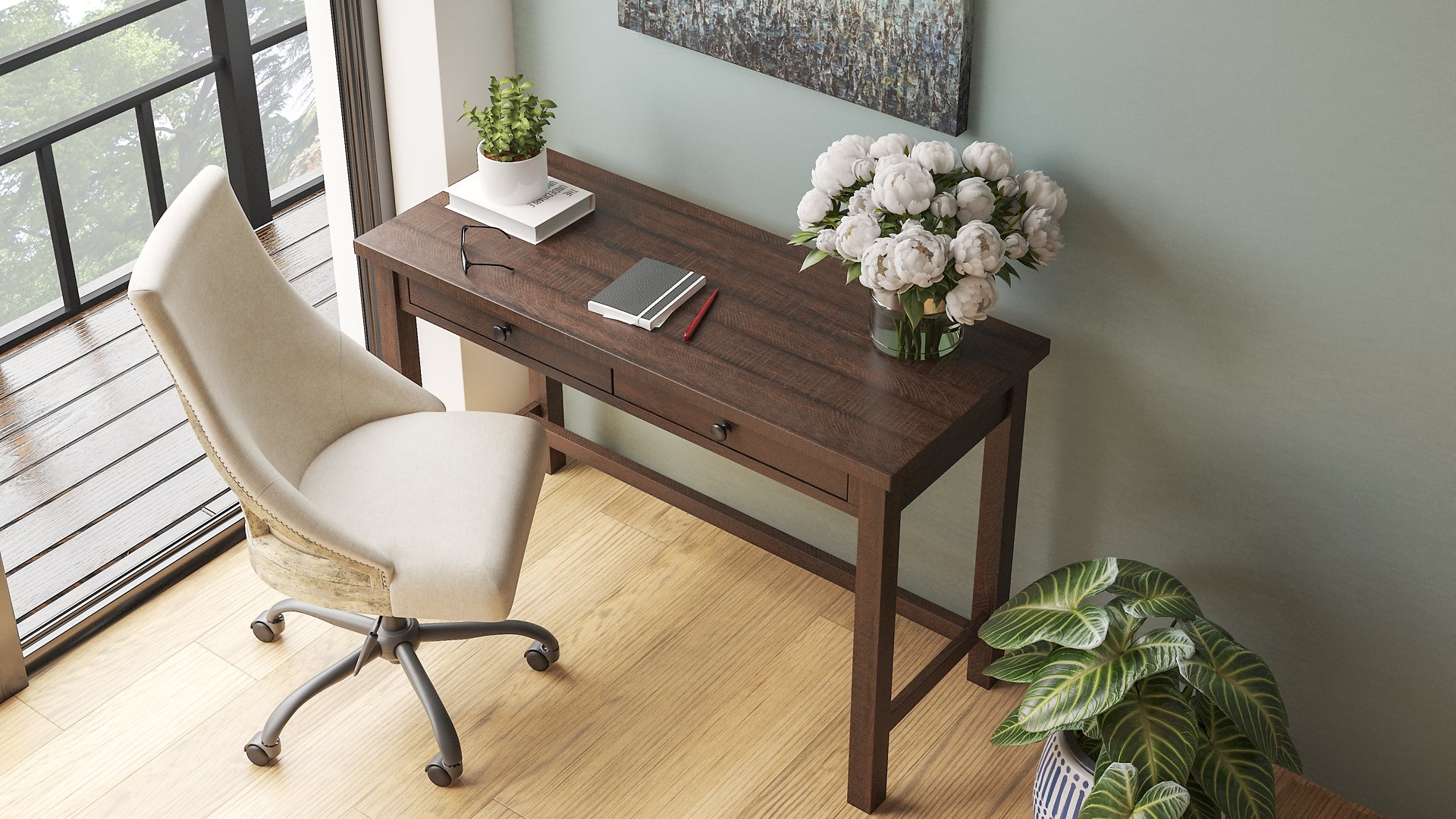 Camiburg Home Office Desk Premier Furniture & Mattress