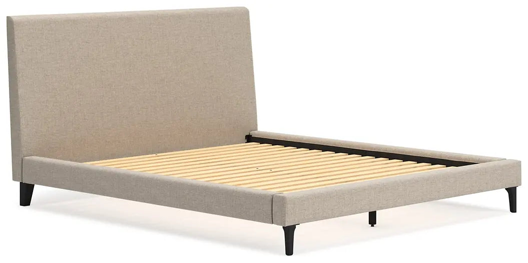 Cielden Cal King UPH Bed w/Roll Slats Premier Furniture & Mattress