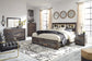 Drystan Bookcase Bed With 2 Storage Drawers With Mirrored Dresser Premier Furniture & Mattress