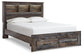 Drystan Bookcase Bed With 2 Storage Drawers With Mirrored Dresser Premier Furniture & Mattress