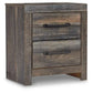 Drystan Queen Panel Bed with Mirrored Dresser and Nightstand Premier Furniture & Mattress