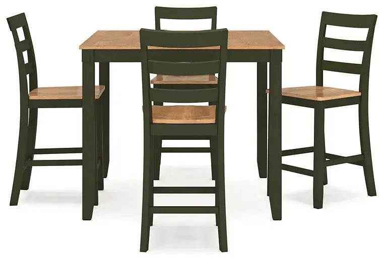 Gesthaven DRM Counter Table Set (5/CN) Premier Furniture & Mattress