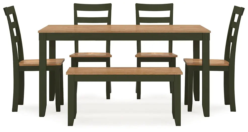 Gesthaven Dining Room Table Set (6/CN) Premier Furniture & Mattress
