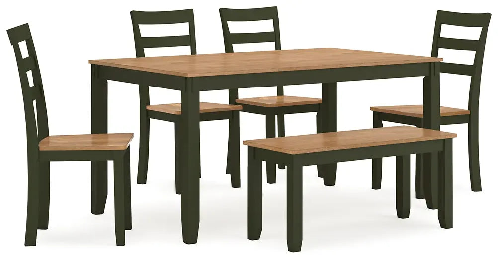 Gesthaven Dining Room Table Set (6/CN) Premier Furniture & Mattress