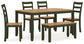 Gesthaven Dining Room Table Set (6/CN) Premier Furniture & Mattress