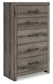 Graystorm Five Drawer Chest Premier Furniture & Mattress