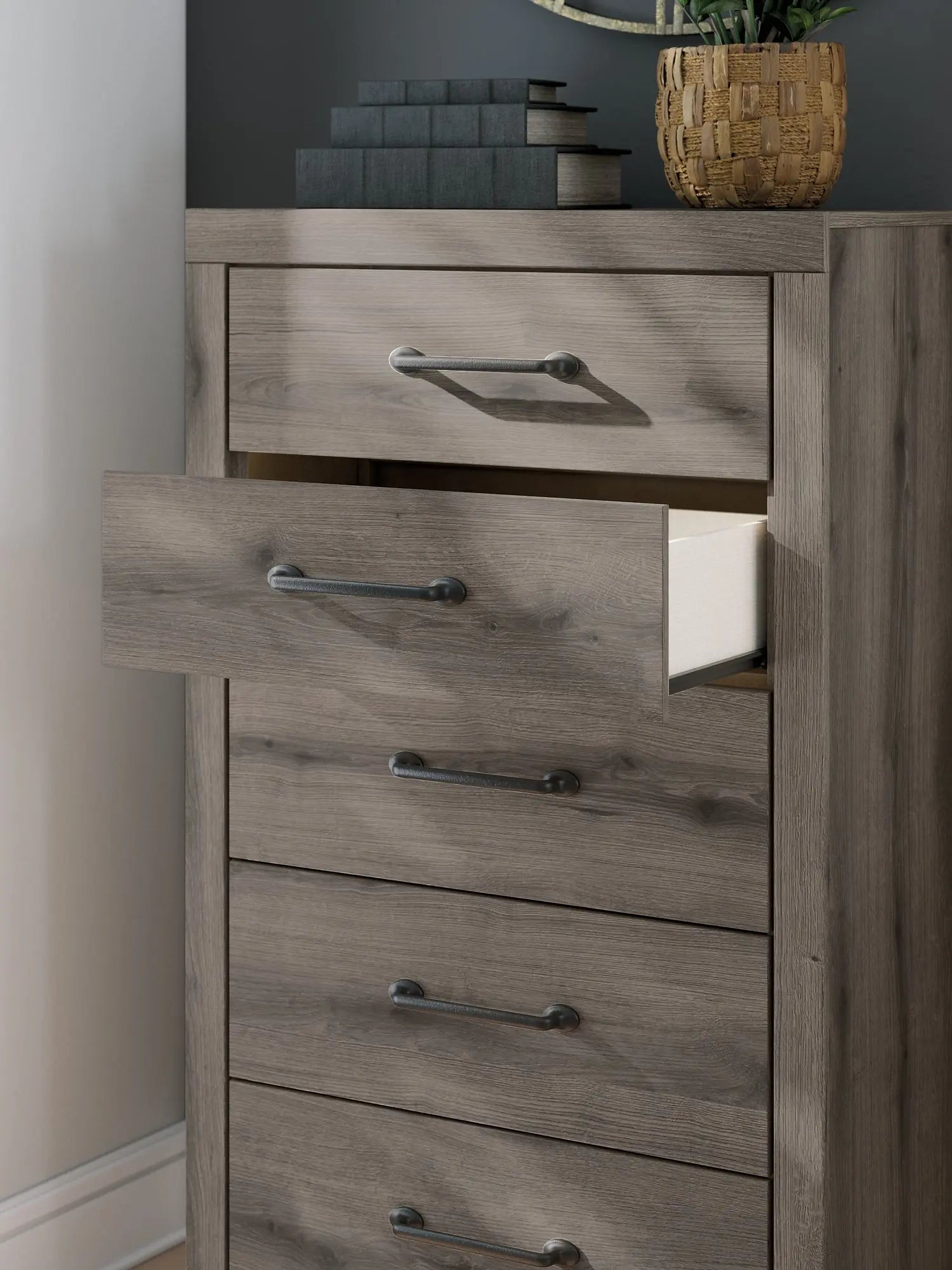 Graystorm Five Drawer Chest Premier Furniture & Mattress