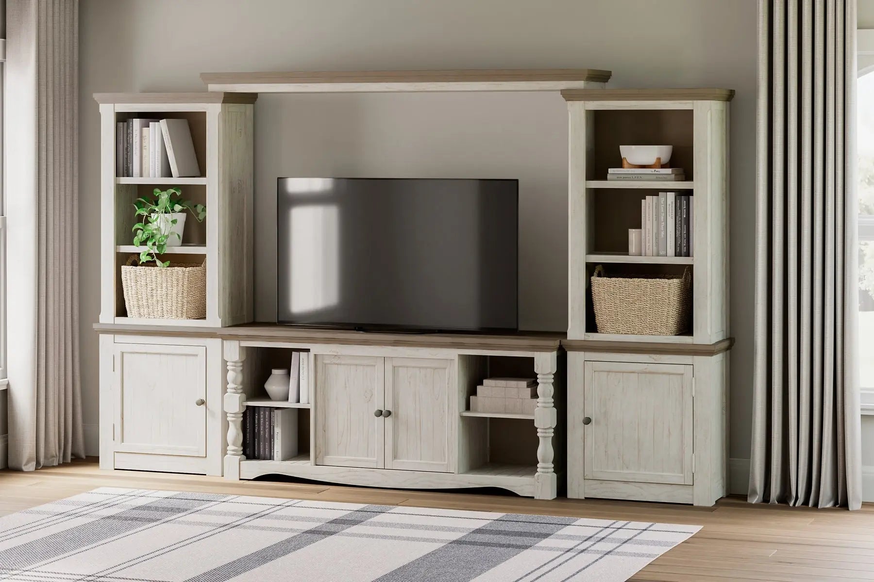 Havalance 4-Piece Entertainment Center Premier Furniture & Mattress