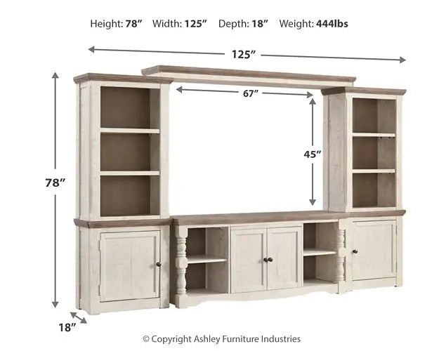 Havalance 4-Piece Entertainment Center Premier Furniture & Mattress