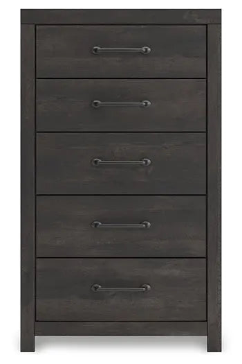 Hollivern Five Drawer Chest Premier Furniture & Mattress