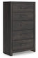 Hollivern Five Drawer Chest Premier Furniture & Mattress