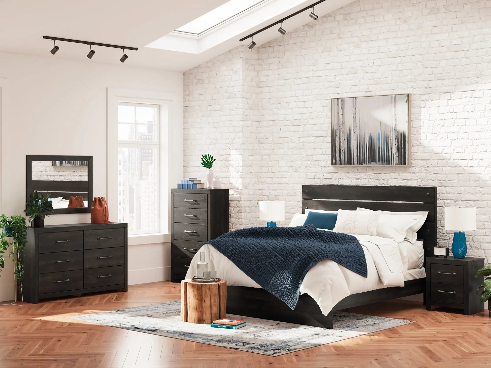 Hollivern Five Drawer Chest Premier Furniture & Mattress