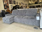 3-PEICE POWER SLIDER SECTIONAL