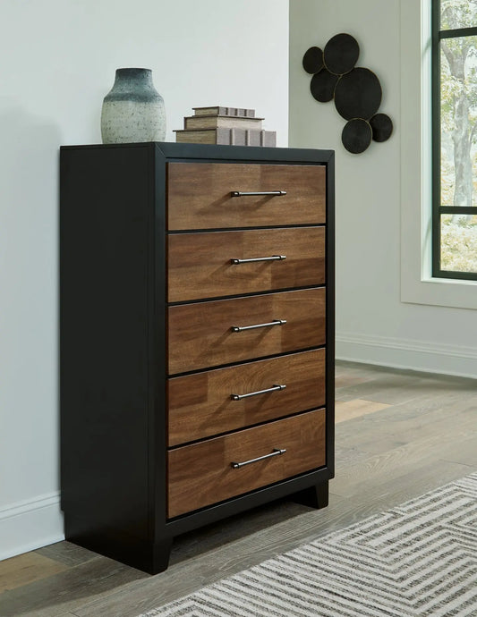 Kraeburn Five Drawer Chest Premier Furniture & Mattress