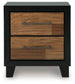 Kraeburn Two Drawer Night Stand Premier Furniture & Mattress