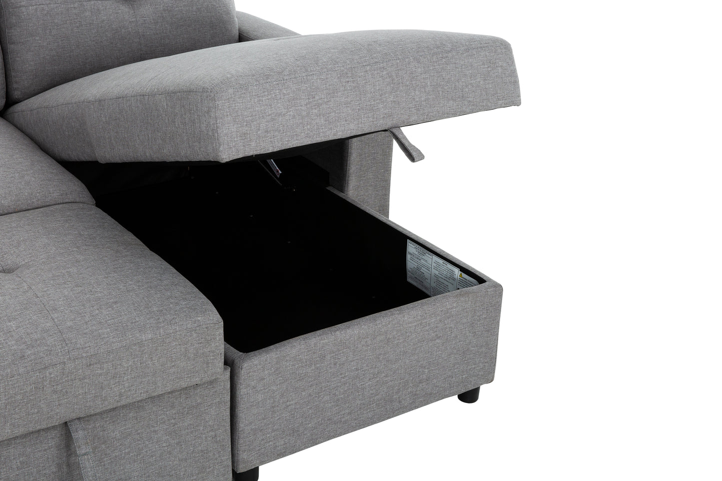 MASON 2-PC PULL OUT SECTIONAL