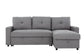 MASON 2-PC PULL OUT SECTIONAL
